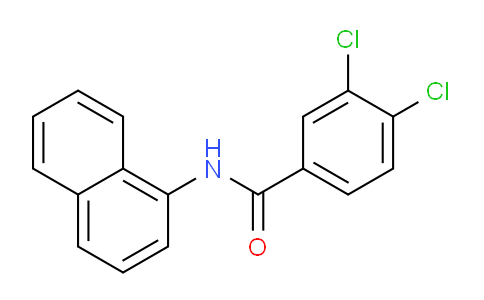 CAS No. 28393-96-6, 3,4-Dichloro-N-(naphthalen-1-yl)benzamide