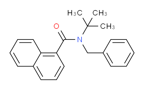 CAS No. 204444-33-7, N-Benzyl-N-(tert-butyl)-1-naphthamide