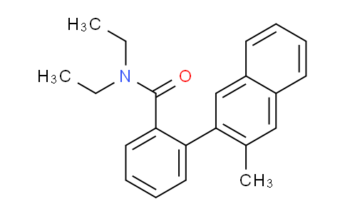 CAS No. 120270-45-3, N,N-Diethyl-2-(3-methylnaphthalen-2-yl)benzamide