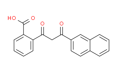 CAS No. 50454-37-0, 2-(3-(Naphthalen-2-yl)-3-oxopropanoyl)benzoic acid