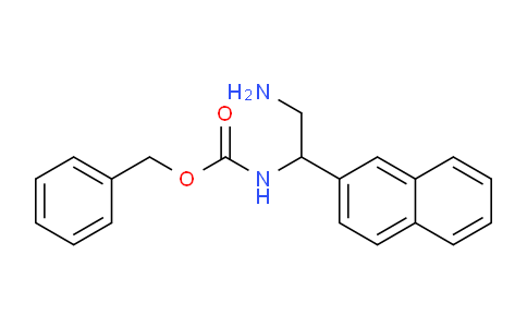 CAS No. 1353000-05-1, Benzyl (2-amino-1-(naphthalen-2-yl)ethyl)carbamate