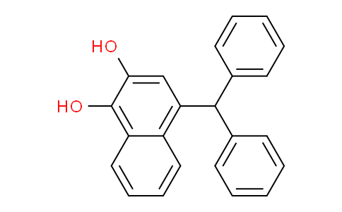 CAS No. 72261-61-1, 4-Benzhydrylnaphthalene-1,2-diol