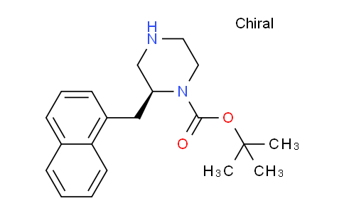 CAS No. 947684-95-9, (S)-tert-Butyl 2-(naphthalen-1-ylmethyl)piperazine-1-carboxylate