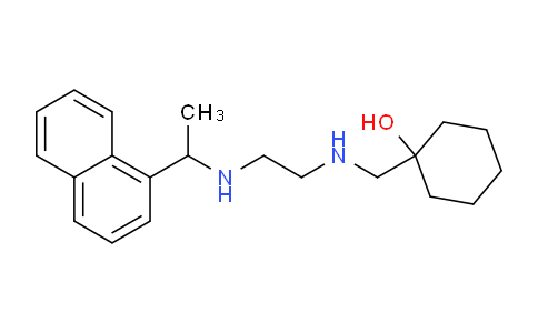 CAS No. 627524-03-2, 1-(((2-((1-(Naphthalen-1-yl)ethyl)amino)ethyl)amino)methyl)cyclohexanol