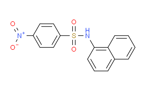 CAS No. 56799-93-0, N-(Naphthalen-1-yl)-4-nitrobenzenesulfonamide