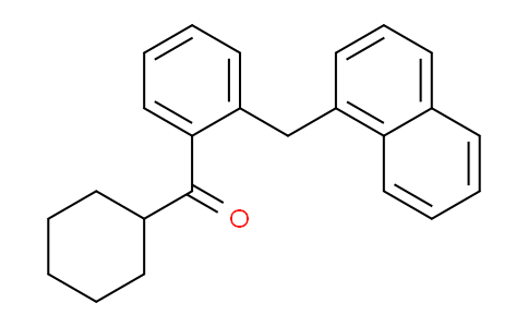 CAS No. 36278-07-6, Cyclohexyl(2-(naphthalen-1-ylmethyl)phenyl)methanone