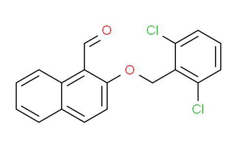 CAS No. 1071378-23-8, 2-((2,6-Dichlorobenzyl)oxy)-1-naphthaldehyde