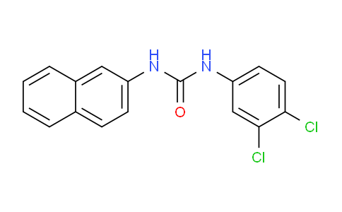 CAS No. 130672-08-1, 1-(3,4-Dichlorophenyl)-3-(naphthalen-2-yl)urea
