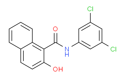 CAS No. 63245-19-2, N-(3,5-Dichlorophenyl)-2-hydroxy-1-naphthamide