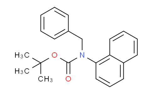 CAS No. 72594-66-2, tert-Butyl benzyl(naphthalen-1-yl)carbamate