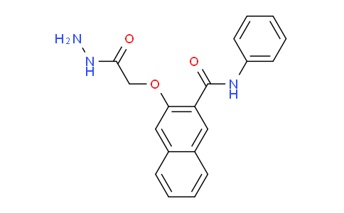 CAS No. 1020241-65-9, 3-(2-Hydrazinyl-2-oxoethoxy)-N-phenyl-2-naphthamide