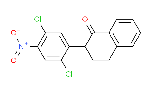 CAS No. 1451449-41-4, 2-(2,5-Dichloro-4-nitrophenyl)-3,4-dihydronaphthalen-1(2H)-one
