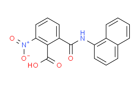 CAS No. 81395-54-2, 2-(Naphthalen-1-ylcarbamoyl)-6-nitrobenzoic acid