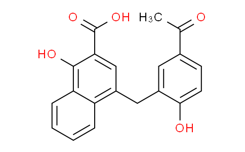 MC767901 | 1797121-79-9 | 4-(5-Acetyl-2-hydroxybenzyl)-1-hydroxy-2-naphthoic acid