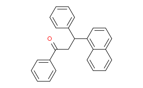 CAS No. 3407-00-9, 3-(Naphthalen-1-yl)-1,3-diphenylpropan-1-one