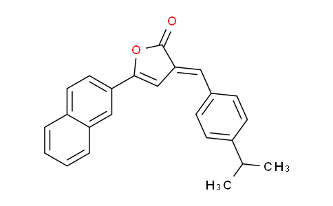 CAS No. 6278-14-4, 3-(4-Isopropylbenzylidene)-5-(naphthalen-2-yl)furan-2(3H)-one