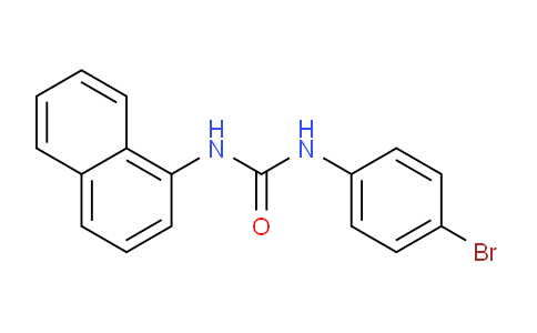 CAS No. 86138-45-6, 1-(4-Bromophenyl)-3-(naphthalen-1-yl)urea