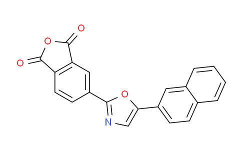 CAS No. 66788-90-7, 5-(5-(Naphthalen-2-yl)oxazol-2-yl)isobenzofuran-1,3-dione