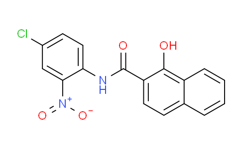 CAS No. 68352-29-4, N-(4-Chloro-2-nitrophenyl)-1-hydroxy-2-naphthamide