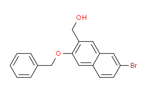 CAS No. 1822851-13-7, (3-(Benzyloxy)-7-bromonaphthalen-2-yl)methanol
