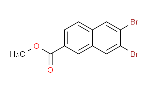 CAS No. 131331-18-5, Methyl 6,7-dibromo-2-naphthoate