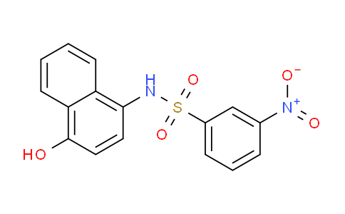 CAS No. 64920-20-3, N-(4-Hydroxynaphthalen-1-yl)-3-nitrobenzenesulfonamide