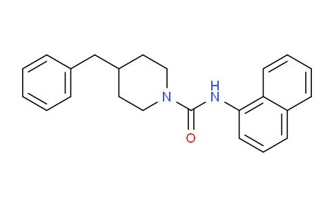 CAS No. 300590-57-2, 4-Benzyl-N-(naphthalen-1-yl)piperidine-1-carboxamide