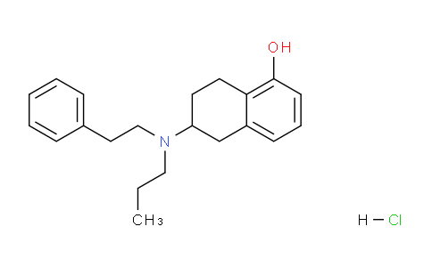 CAS No. 71787-90-1, 6-(Phenethyl(propyl)amino)-5,6,7,8-tetrahydronaphthalen-1-ol hydrochloride