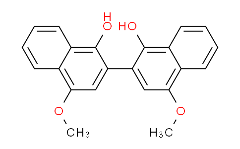 CAS No. 82663-57-8, 4,4'-Dimethoxy-[2,2'-binaphthalene]-1,1'-diol