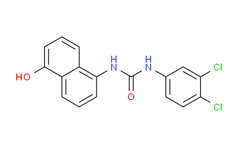 CAS No. 303092-11-7, 1-(3,4-Dichlorophenyl)-3-(5-hydroxynaphthalen-1-yl)urea