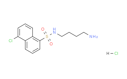 CAS No. 78957-84-3, N-(4-Aminobutyl)-5-chloronaphthalene-1-sulfonamide hydrochloride