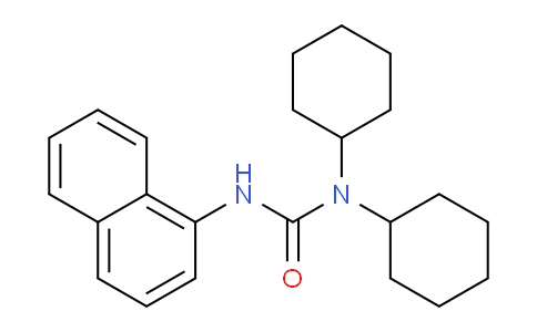 CAS No. 129721-54-6, 1,1-Dicyclohexyl-3-(naphthalen-1-yl)urea