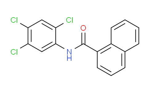 DY767993 | 499981-85-0 | N-(2,4,5-Trichlorophenyl)-1-naphthamide