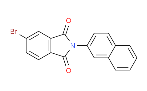 CAS No. 82104-05-0, 5-Bromo-2-(naphthalen-2-yl)isoindoline-1,3-dione