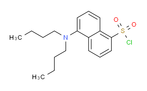 CAS No. 43040-76-2, 5-(Dibutylamino)naphthalene-1-sulfonyl chloride
