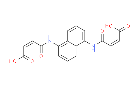 CAS No. 5443-26-5, (2Z,2'Z)-4,4'-(Naphthalene-1,5-diylbis(azanediyl))bis(4-oxobut-2-enoic acid)