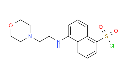 CAS No. 817172-40-0, 5-((2-Morpholinoethyl)amino)naphthalene-1-sulfonyl chloride