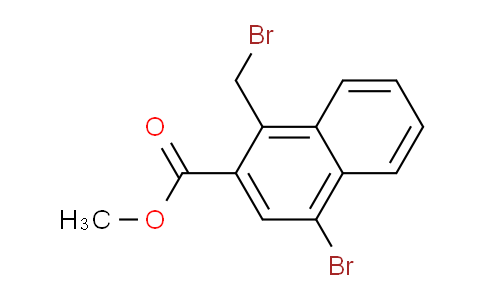 CAS No. 1354035-49-6, Methyl 4-bromo-1-(bromomethyl)-2-naphthoate
