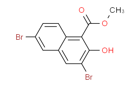 CAS No. 1192263-94-7, Methyl 3,6-dibromo-2-hydroxy-1-naphthoate