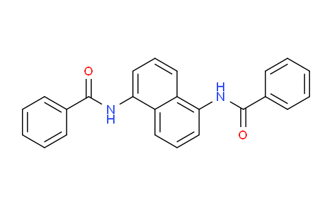 CAS No. 153250-58-9, N,N'-(Naphthalene-1,5-diyl)dibenzamide