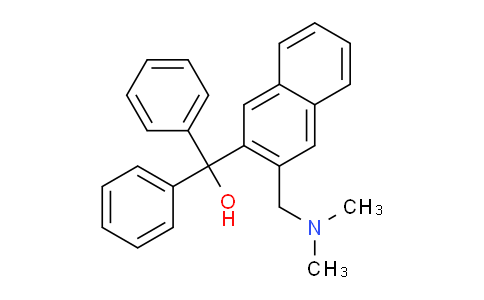 CAS No. 14723-45-6, (3-((Dimethylamino)methyl)naphthalen-2-yl)diphenylmethanol