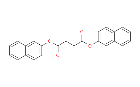 CAS No. 142348-34-3, Di(naphthalen-2-yl) succinate