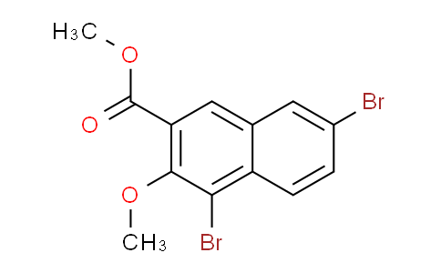 CAS No. 175204-91-8, Methyl 4,7-dibromo-3-methoxy-2-naphthoate