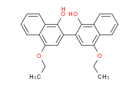 CAS No. 65195-28-0, 4,4'-Diethoxy-[2,2'-binaphthalene]-1,1'-diol