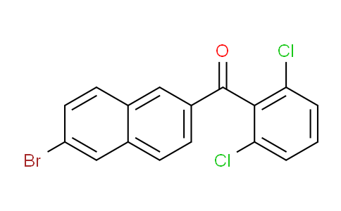CAS No. 216144-77-3, (6-Bromonaphthalen-2-yl)(2,6-dichlorophenyl)methanone