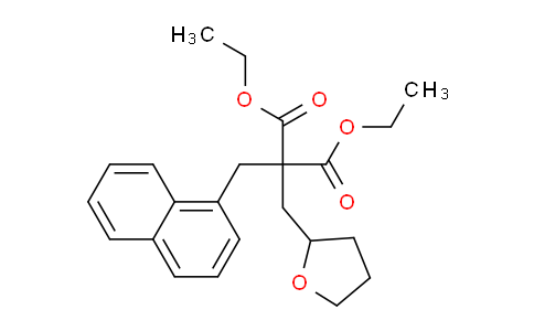CAS No. 85068-37-7, Diethyl 2-(naphthalen-1-ylmethyl)-2-((tetrahydrofuran-2-yl)methyl)malonate