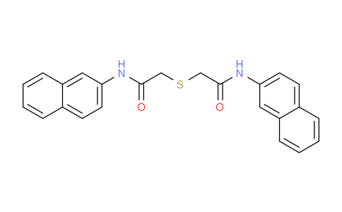 CAS No. 61580-44-7, 2,2'-Thiobis(N-(naphthalen-2-yl)acetamide)