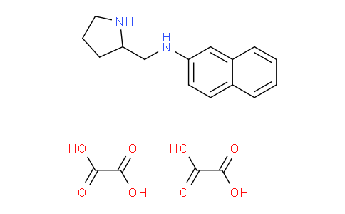 CAS No. 1177347-49-7, N-(Pyrrolidin-2-ylmethyl)naphthalen-2-amine dioxalate