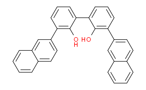 CAS No. 866891-32-9, 3,3'-Di(naphthalen-2-yl)-[1,1'-biphenyl]-2,2'-diol