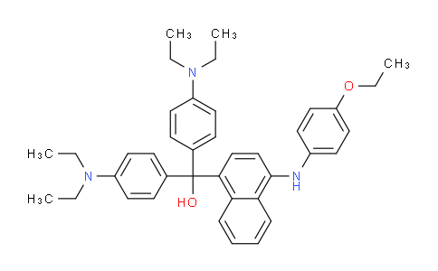 CAS No. 94158-48-2, Bis(4-(diethylamino)phenyl)(4-((4-ethoxyphenyl)amino)naphthalen-1-yl)methanol